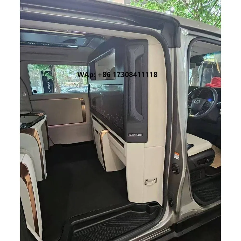 Painel Divisório de Teto para Carro Alphard Vellfire com TV Android - Acessório Interno para Veículos de Luxo