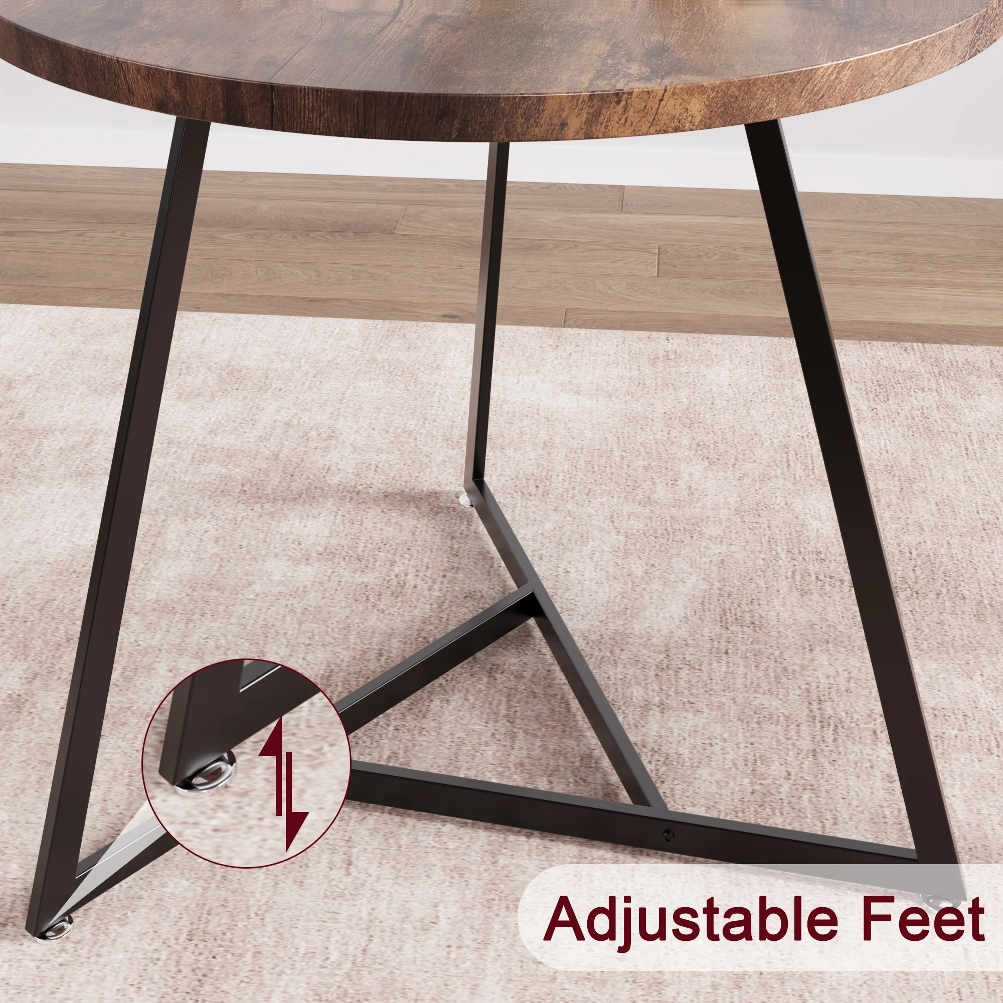 ชุดโต๊ะรับประทานอาหารสำหรับ 2 - Conference Table Round บทวิจารณ์และราคา