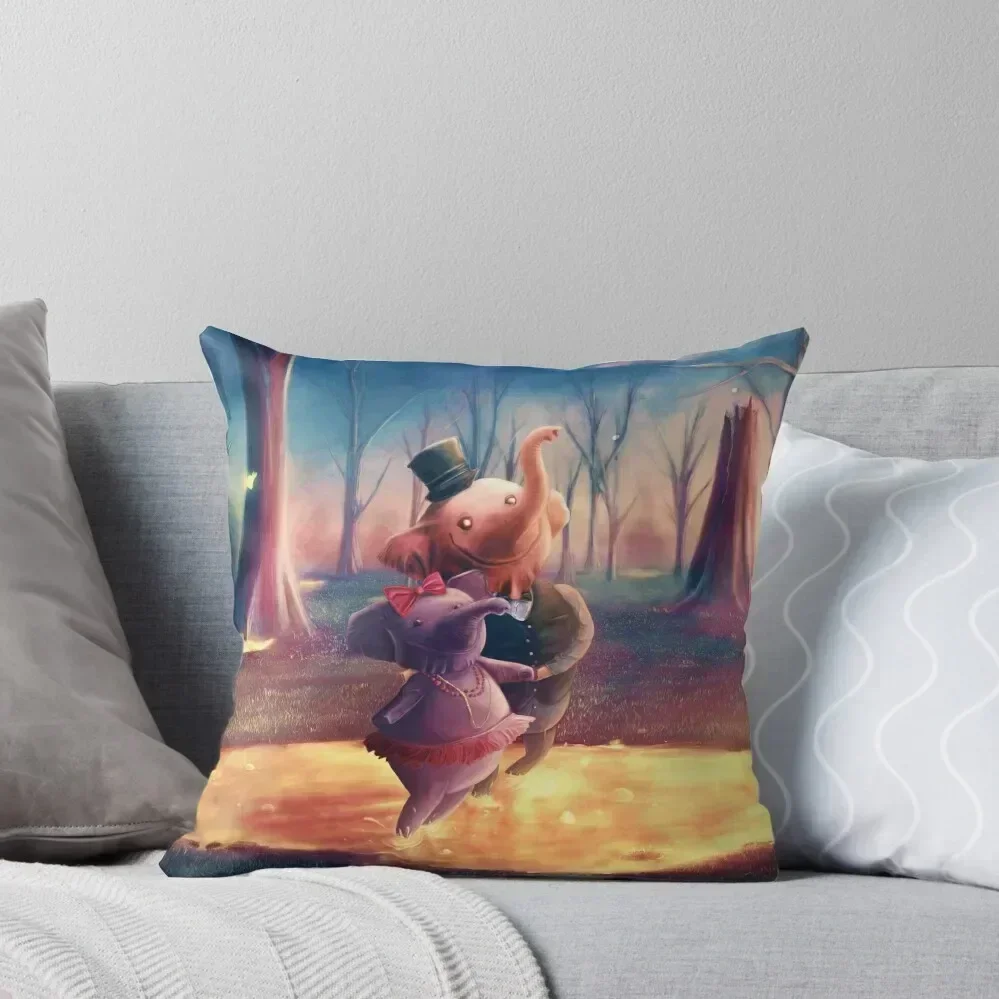 Heffalumps and Woozles Throw Pillow Sofa Cushions Covers Room decorating items pillow