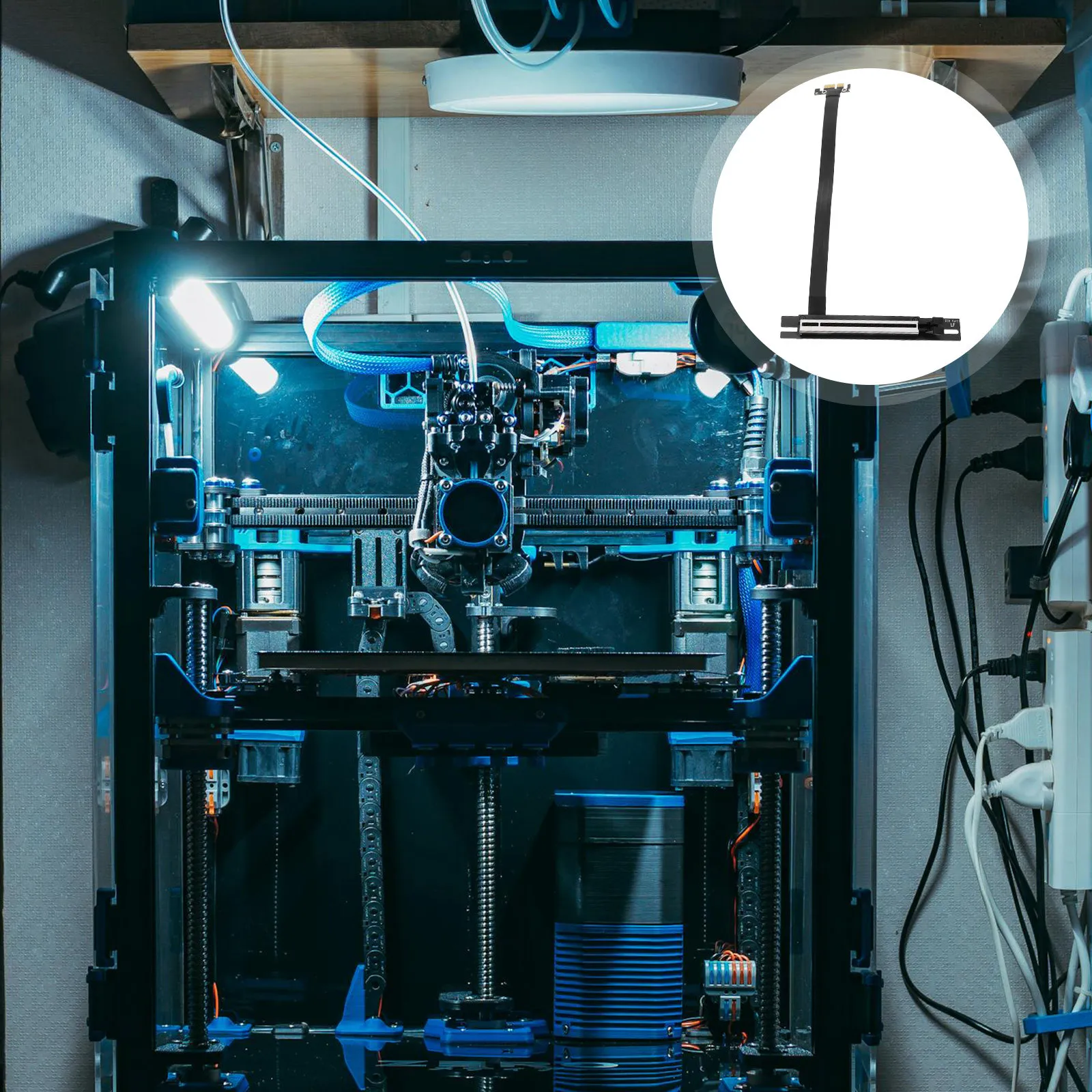 

Кабель-удлинитель PCI-E 1X на 16X, 90 градусов, 20 см, с утолщенным экранированным сердечником, для майнинга GPU, стабильная передача до 6 м, Plug and Play