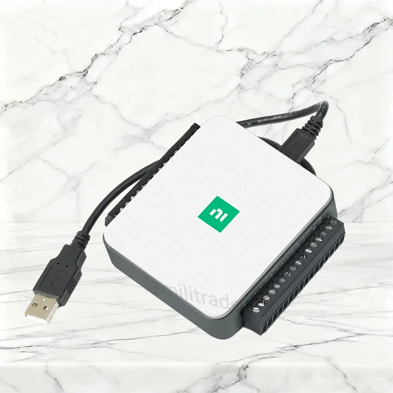 National Instruments NI USB-6002 Multifunction DAQ 782606-01 8AI 16bit 50kS/s 2AO 5kS/s 13DIO USB ±10V Bus-Power 1Y Warranty