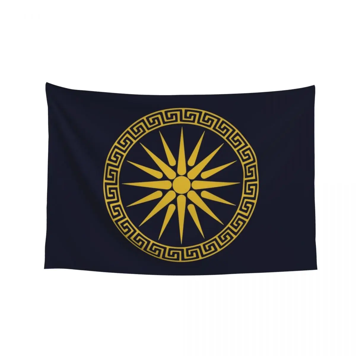 

Vergina Sun Macedonian Star Argead Ancient Greek Pride Tapestry Decoration For Rooms For Bedroom Tapestry