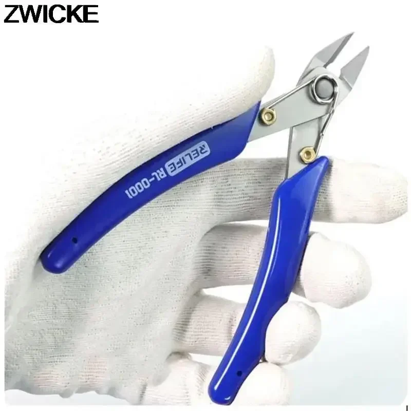 

5 Inch Hand Tools Precision Mini Cutting Pliers Anti-slip Electric Wire Cable Cutters Side Snip High Hardness Diagonal Nipper