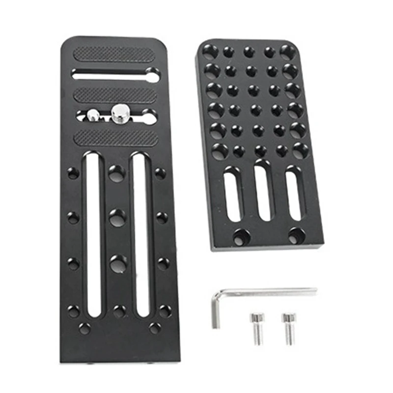 For Ruyi S Stabilizer Quick Release Plate Universal L-Shape Vertical Shooting Plate SLR Tripod Hydraulic Head Plate Accessories