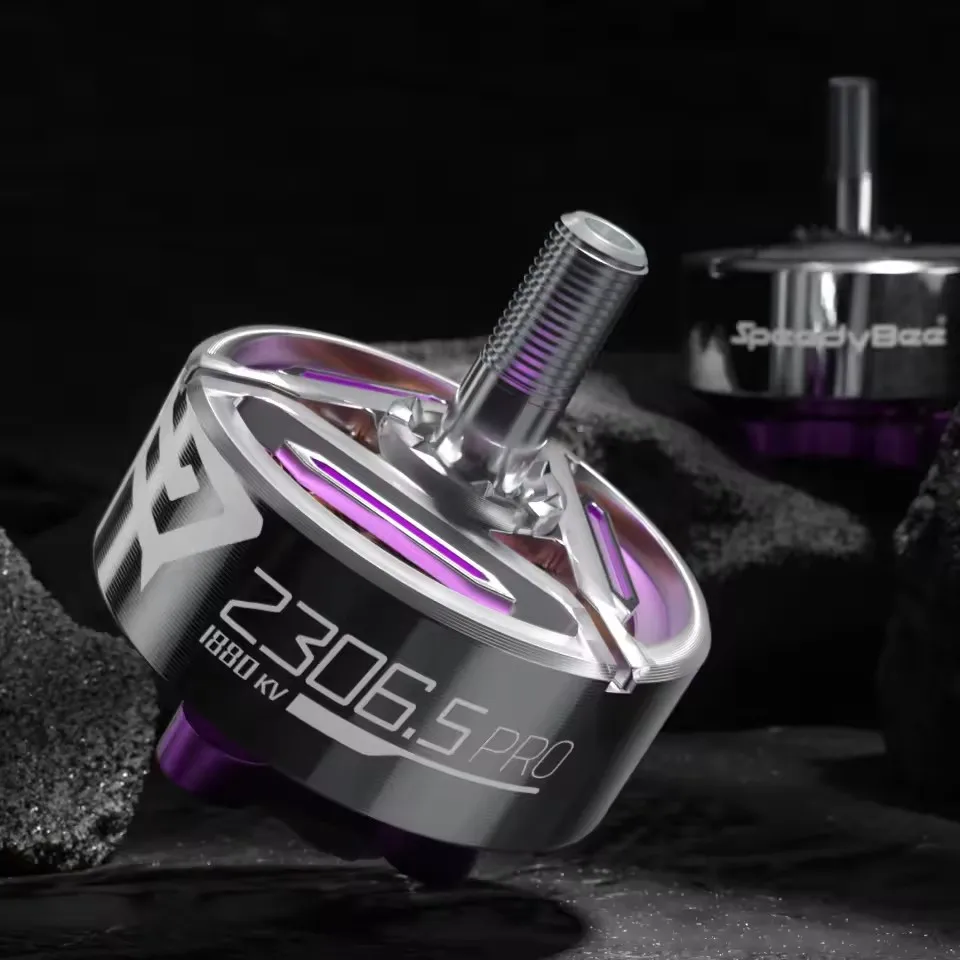 SpeedyBee BeeStorm 2306.5 PRO 1880KV moteur sans balais 12N14P FPV moteur pour Mario5 FPV course Freestyle quadrirotor Drone pièces RC