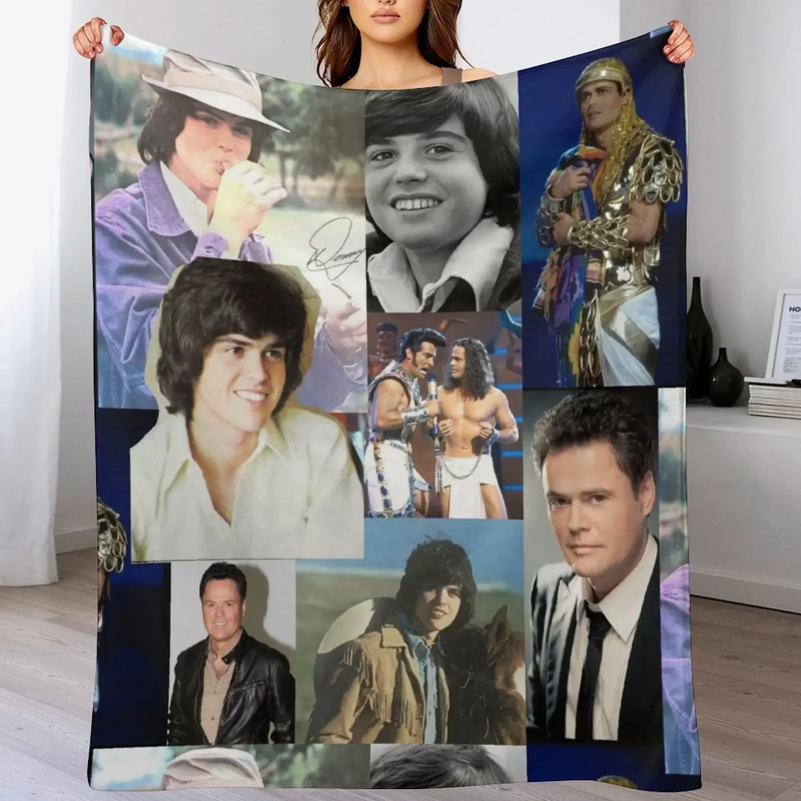 

Donny Osmond Throw Blanket Soft Nap warm for winter Kid'S Blankets