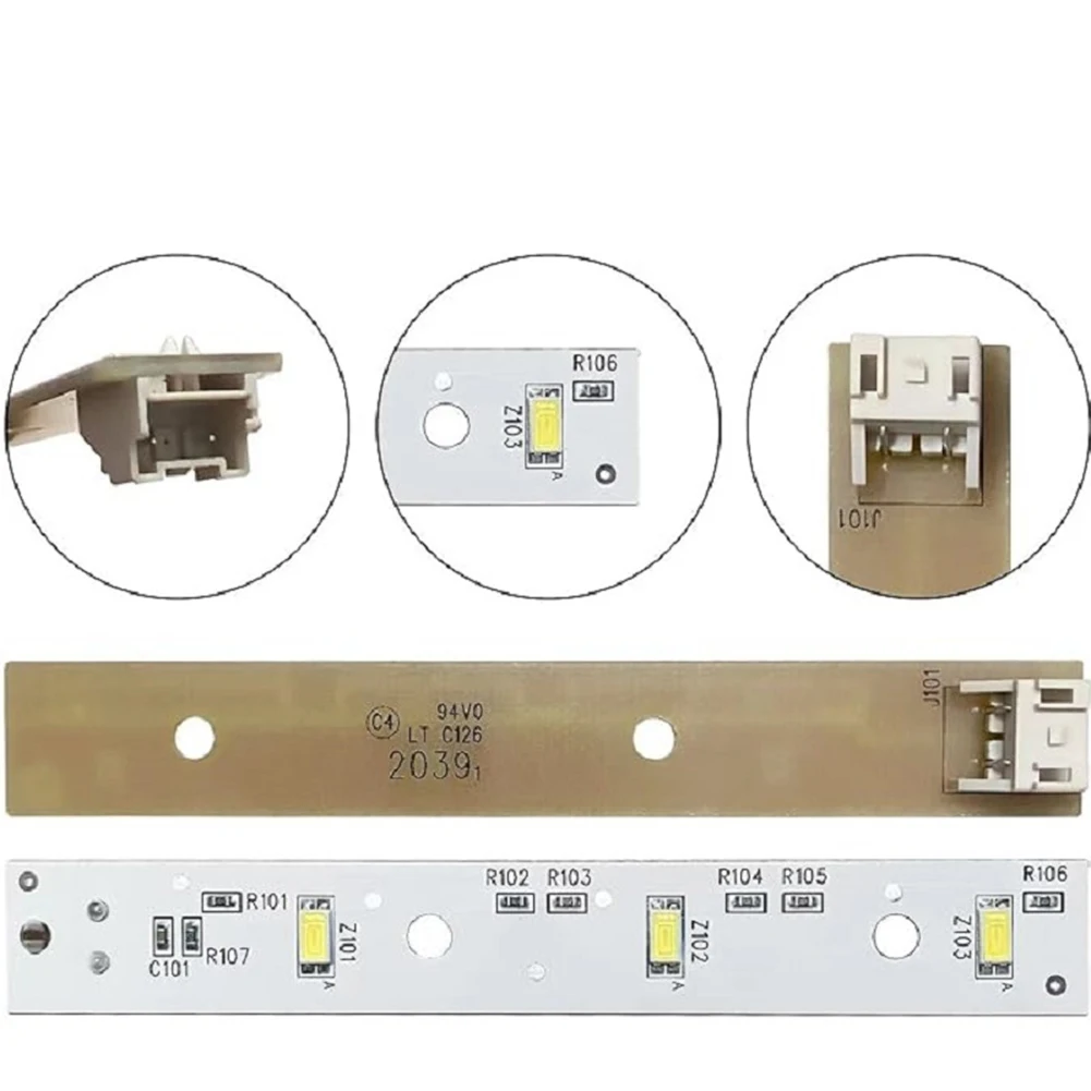 WR55X26671 Replacement 10*1.5cm LED Light Panel Enhanced Visibility Inside For Kitchen Use For GE Refrigerator Models