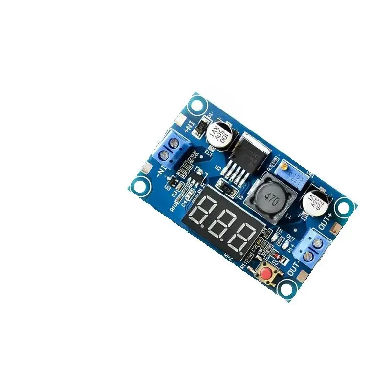 DC DC-DC 3~35V to 3.5~35V LM2596S Booster step up Step-up module Converter Regulated Power Supply+VoltMeter