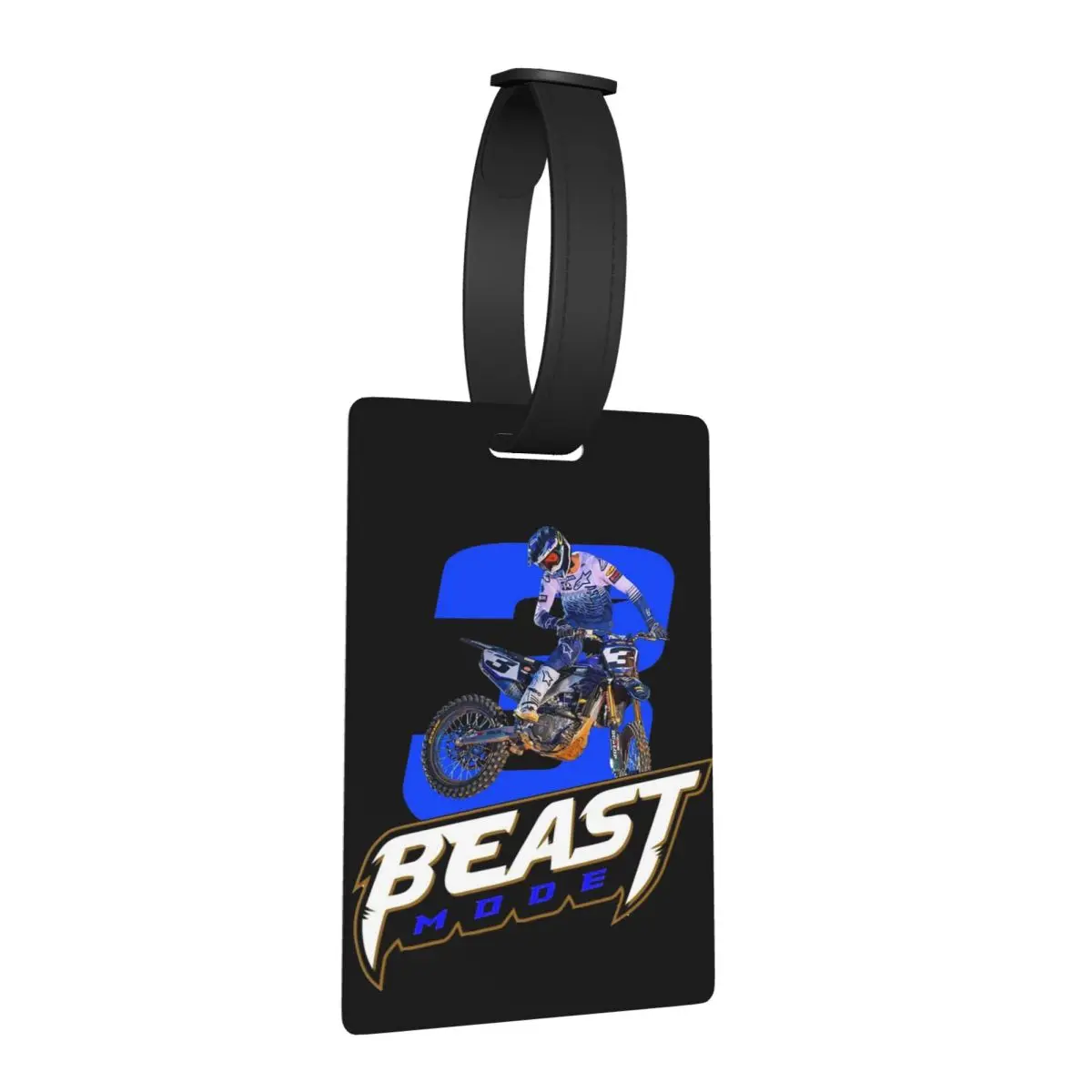 

Eli Tomac ET3 Luggage Tags Suitcase Accessories Travel Fashion Baggage Boarding Tag Label Holder ID Name Address