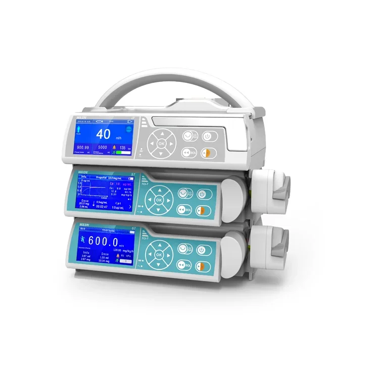 Draagbare Anes thesia Injector Automatische pompmachine TCI PCA Analgesie Controle Perfusorpomp