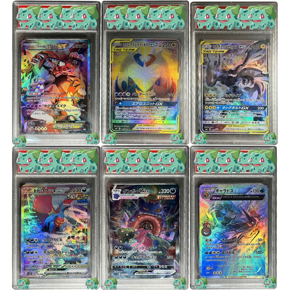 

2018 Аниме PTCG EX Collection Card Series JAP Anese XY MG Groudon Double Crisis-1St Ed GEM MT 10 Голографическая этикетка-карта Подарок ребенку