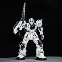 ZAKU Warrior GTO White Devil And ZEONO ZGMF-1000 HG1/144 Assemble The Model Action Figure Ornament Toy Gift Collectible