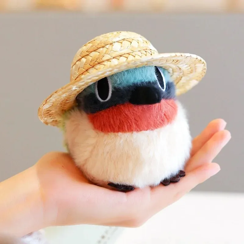 

Mini Lifelike Kingfisher,Sparrow,Fork-tailed Sunbird, Plush Toys Stuffed Fluffy Bird Soft Doll Kids Birthday Xmas Gifts in Stock