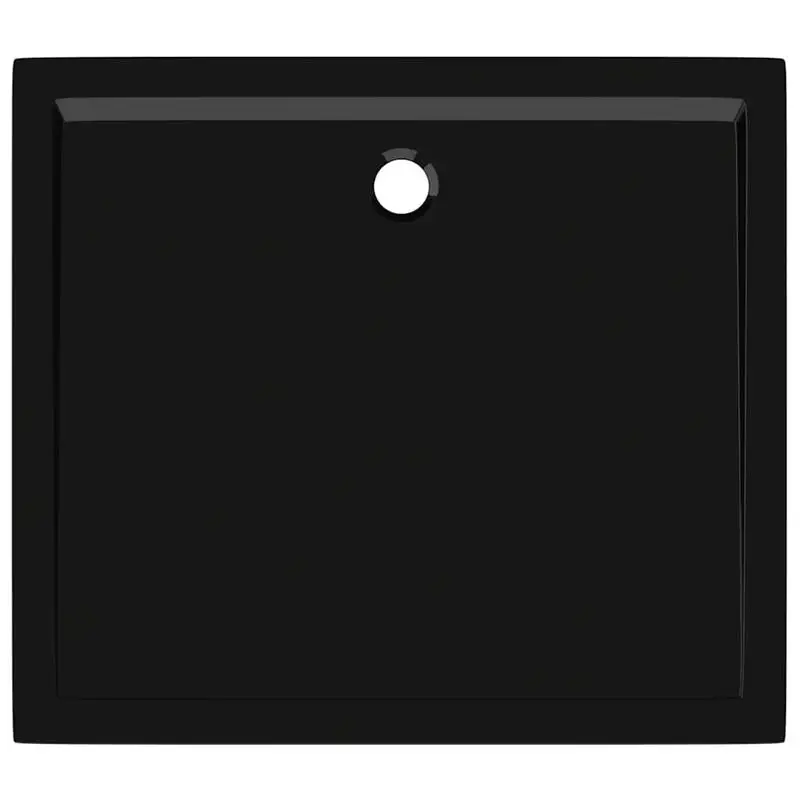 

Rectangular ABS Shower Base Tray Black 31.5"x35.4"