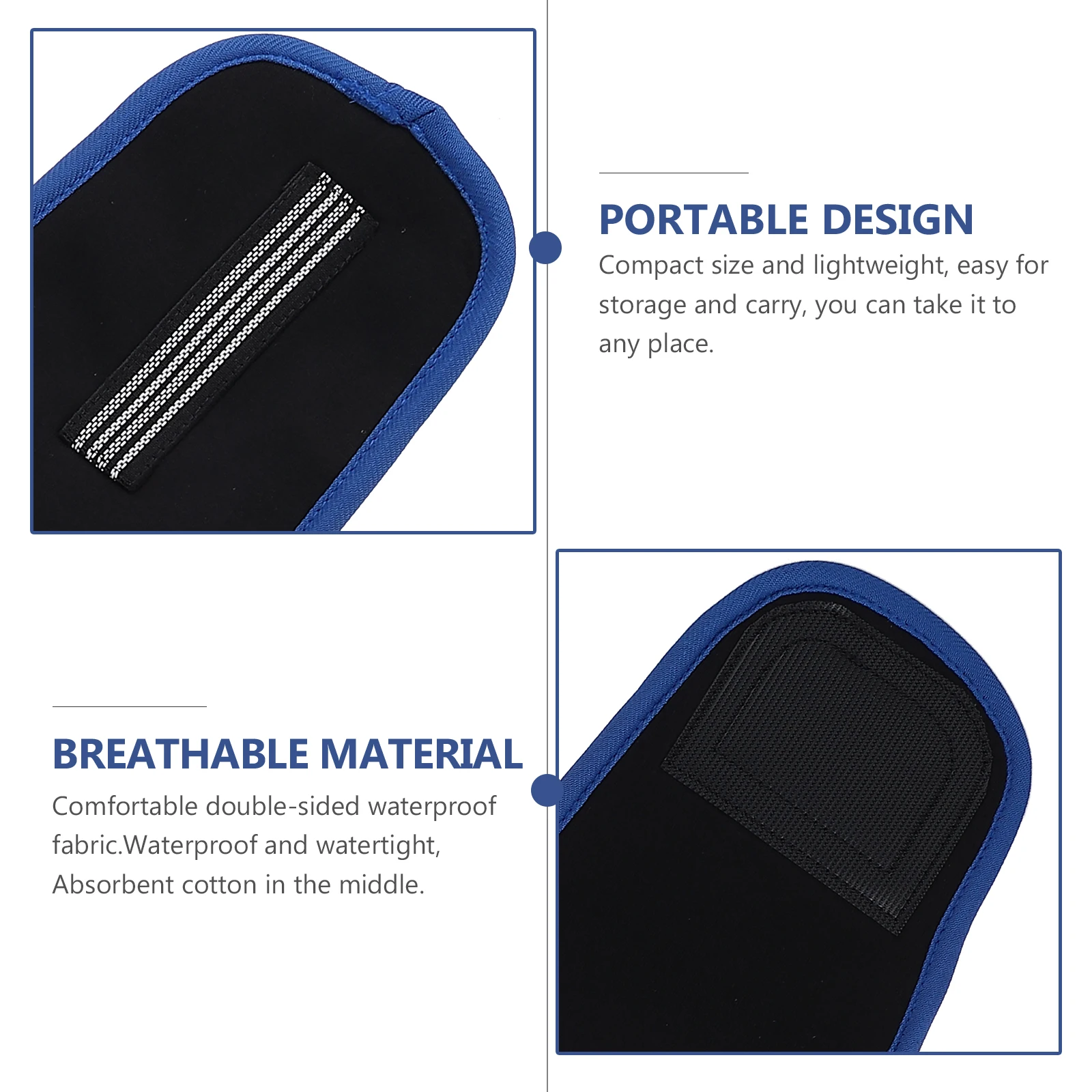 

Diapers Dog B 60g Household Puppy Belly Wrap Portable Pet Dog Diaper Blue M Size Leak Proof Portable Supplies Pet Products