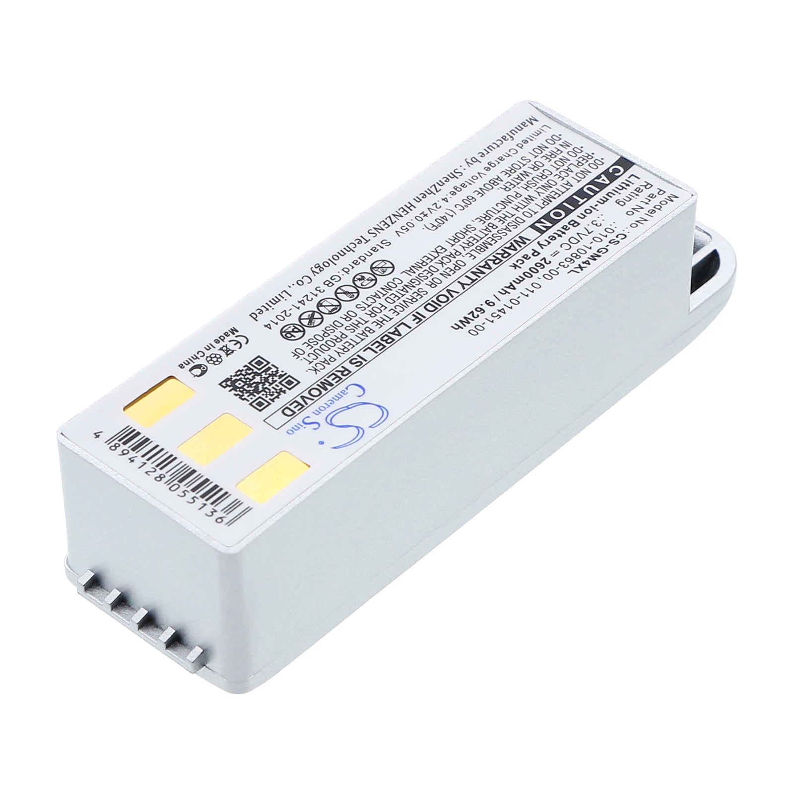 Li-ion GPS, Navigator Battery for Garmin, 3.7V, 2600mAh, Compatible Models: Zumo 400, Zumo 500 Deluxe