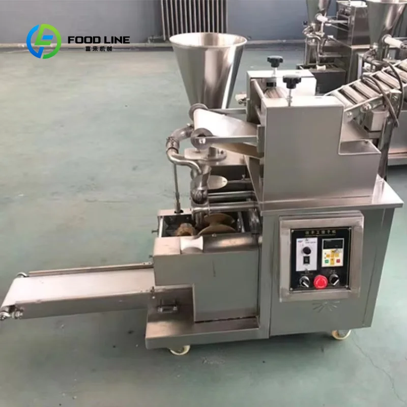Customized New High Quality Automatic Multifunctional Motor Dumpling Maker Machine Multi Shape Crimp Edge Dumpling Machine