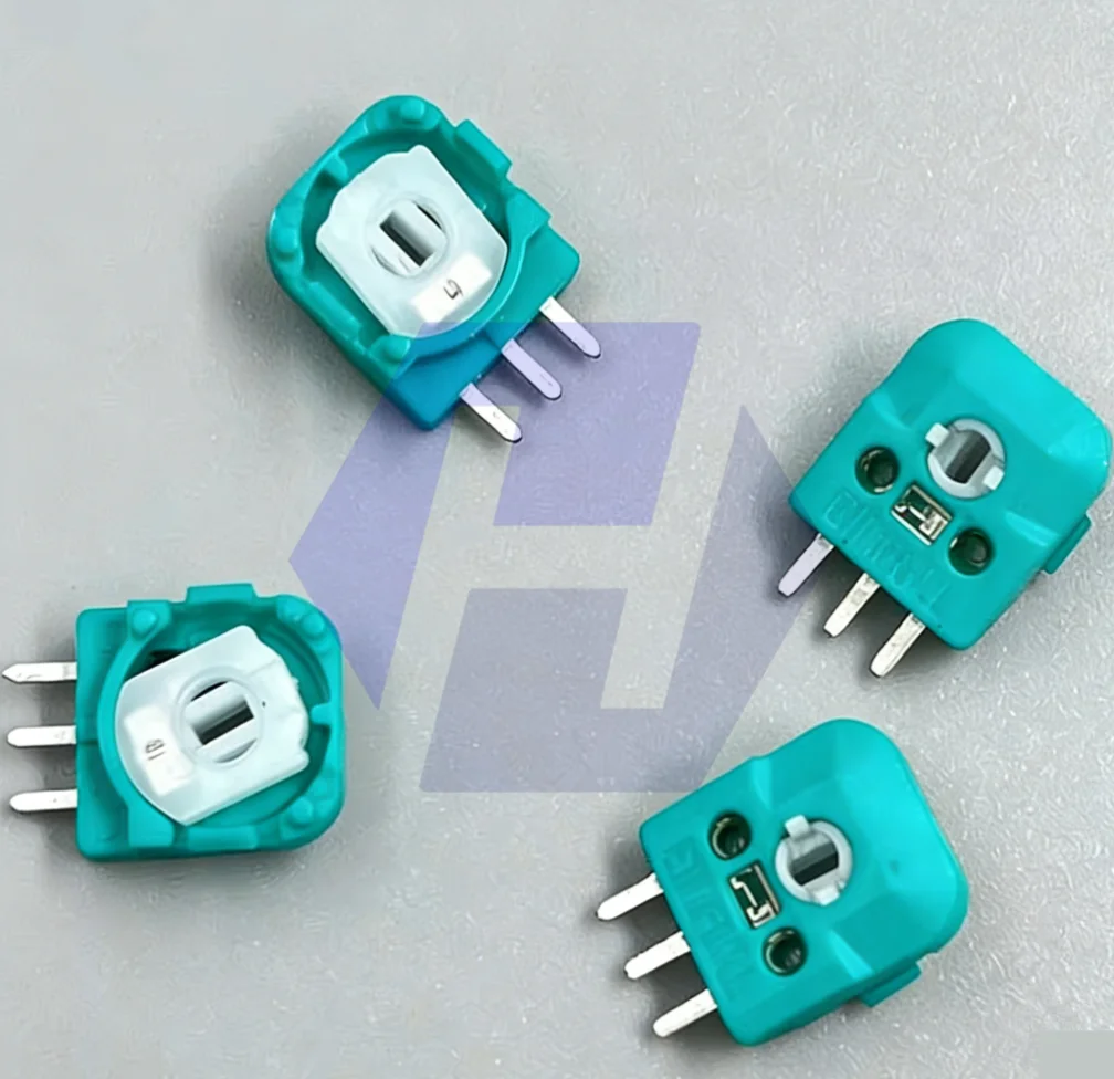 50PCS Hall Analog Joystick Potentiometer Sensor Module Axis Resistor For PS5 Controller Micro Switch Senor