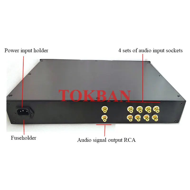 Imagem -04 - Tokban Reference-nac52 Hifi Pré-amplificador Ganho 8x Classe a Single-ended Amplificadores de Áudio Diy