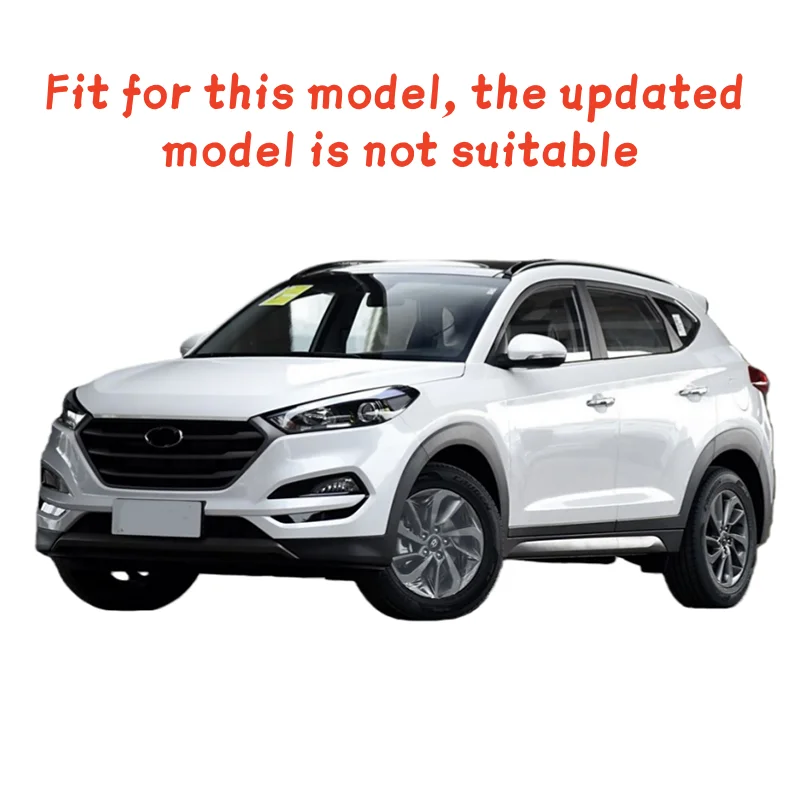 Black! ABS Front Grille Upper Radiator Hood Grill Emblem Car Parts For Hyundai Tucson 2015 2016 2017 2018