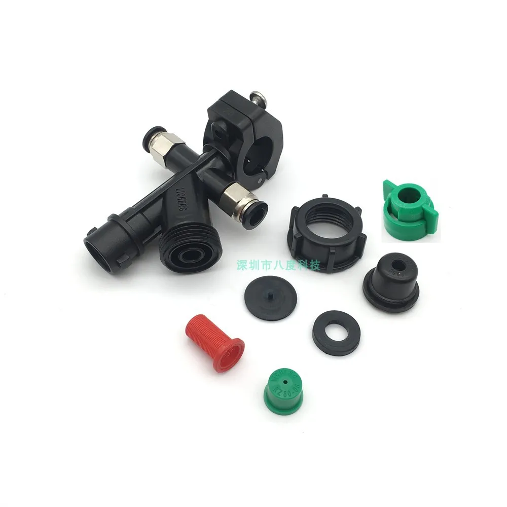 spraying agricultural man-machine high pressure spray, single and double connection water pipes will be inserted into