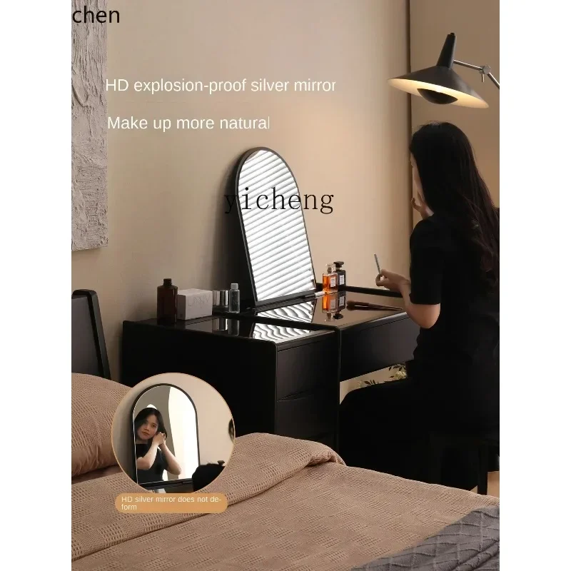 Gz-18   Beta Makeup Table Solid Wood Dressing Table Modern Minimalist Bedroom Dresser Storage Large Capacity