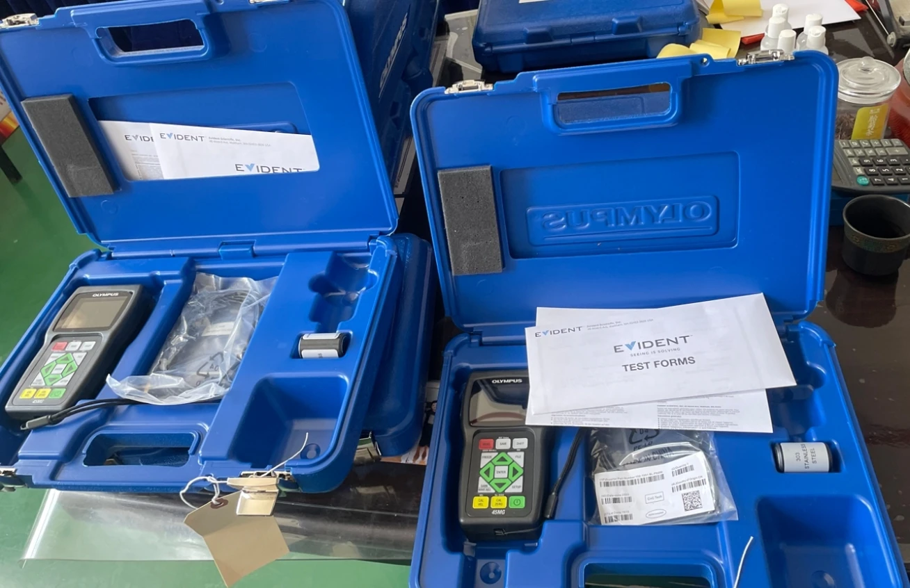 Olympus Endoscopen 45 mg diktemeter Ultrasone galvaniserende laagdiktemeter