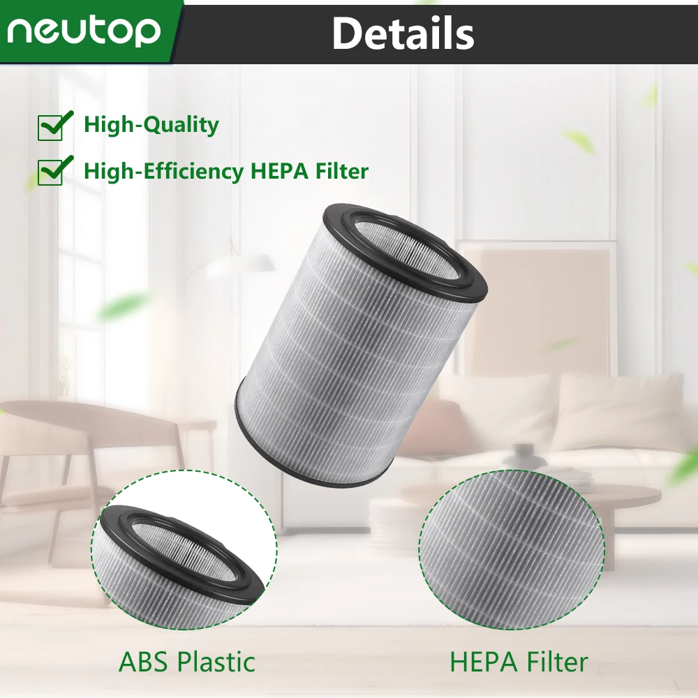 Air Purifier Filters Compatible with Philips FY3430, FY3140, AC3033, AC3036, AC3055, AC3058, AC3059 Filters Replacement Parts
