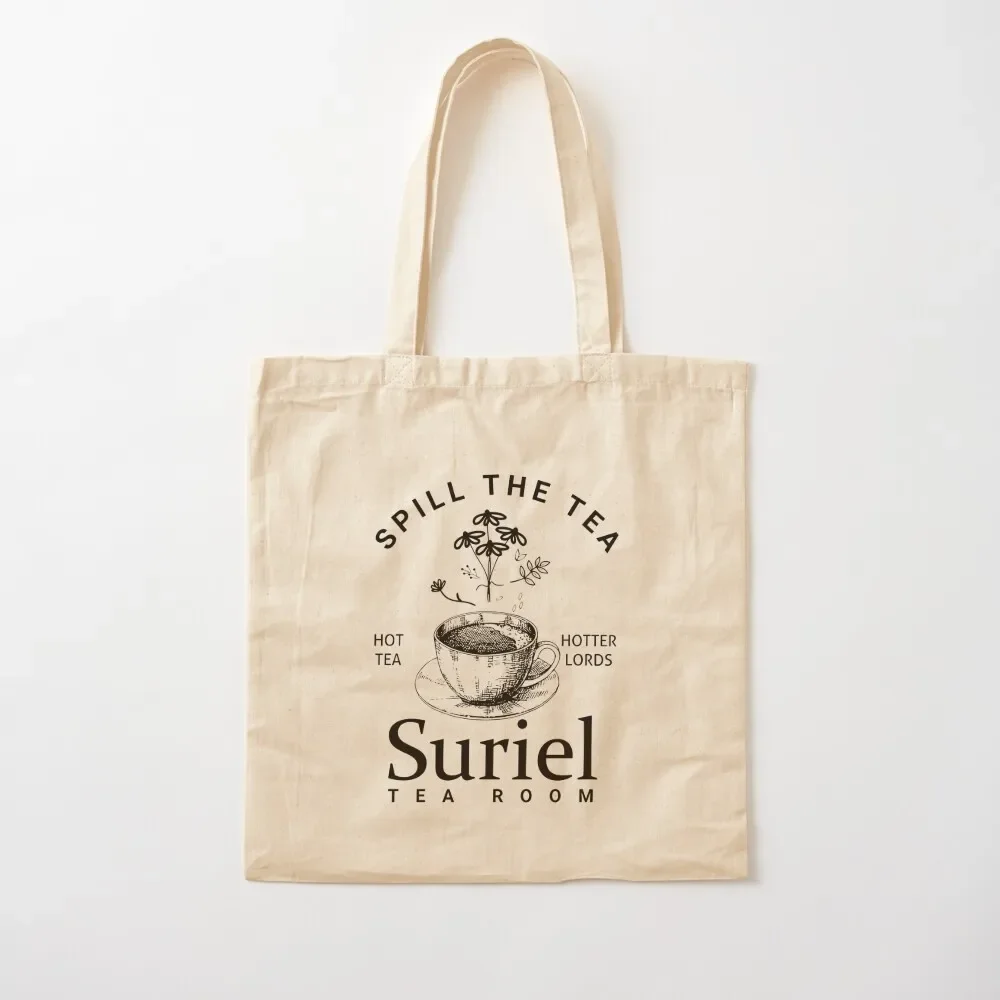 

Spill The Tea Mug Tote Bag Canvas bag tote bags aesthetic Tote Bag