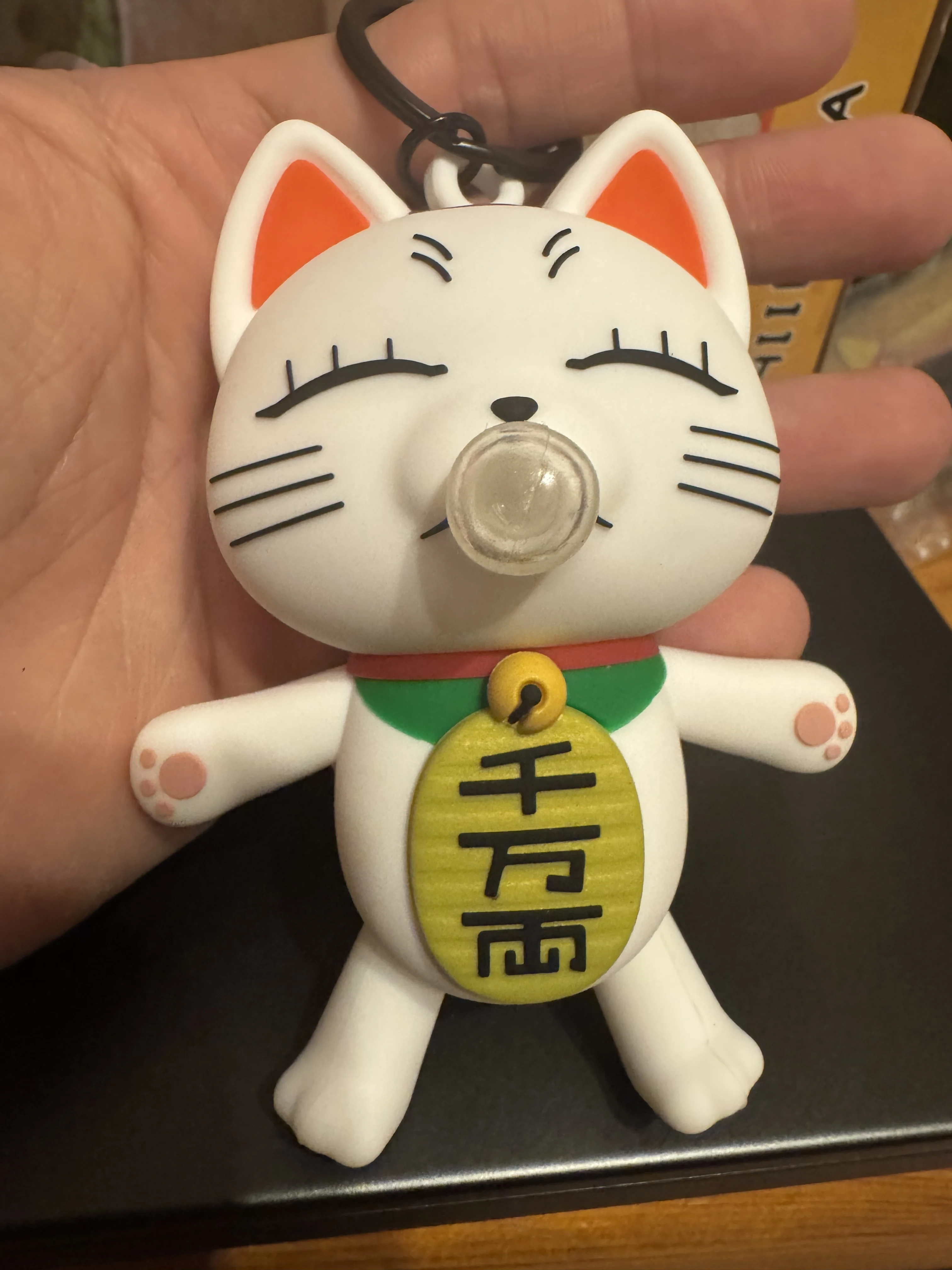 

In Stock Sunrisepop Dandadan High-Speed Granny Merchand ise Bubble Blowing Squishy Toy Pendant Decompression Gift