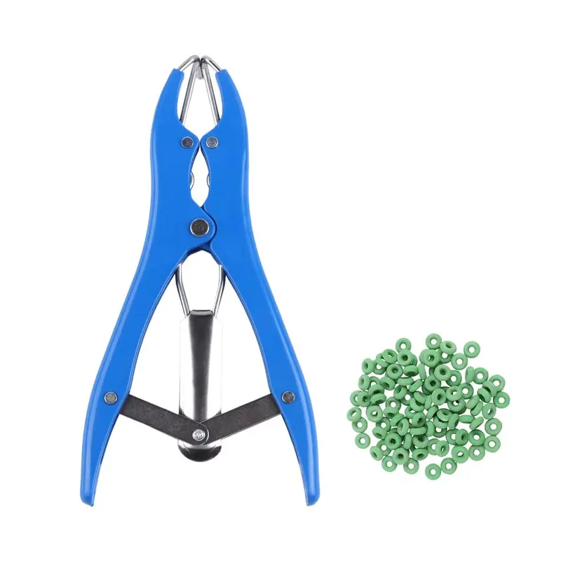 Bloodless Animal Elastrator Casting Tail Dock, Ring Balloon Stretcher Sequin Filling Filling Pliers Tools