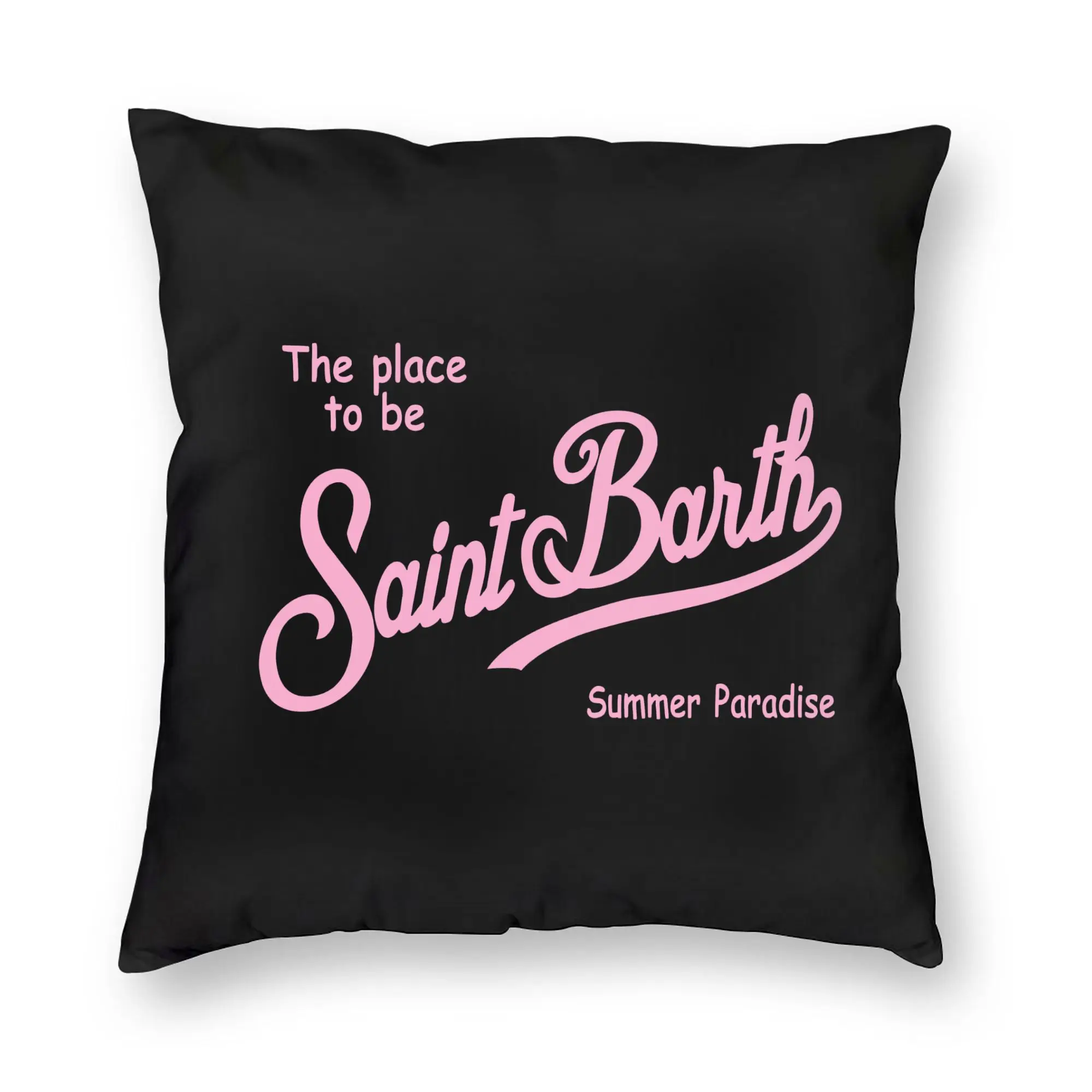 S-saints B-barths Pillow Case Decoration Nordic  Outdoor Cushions Square Pillowcase