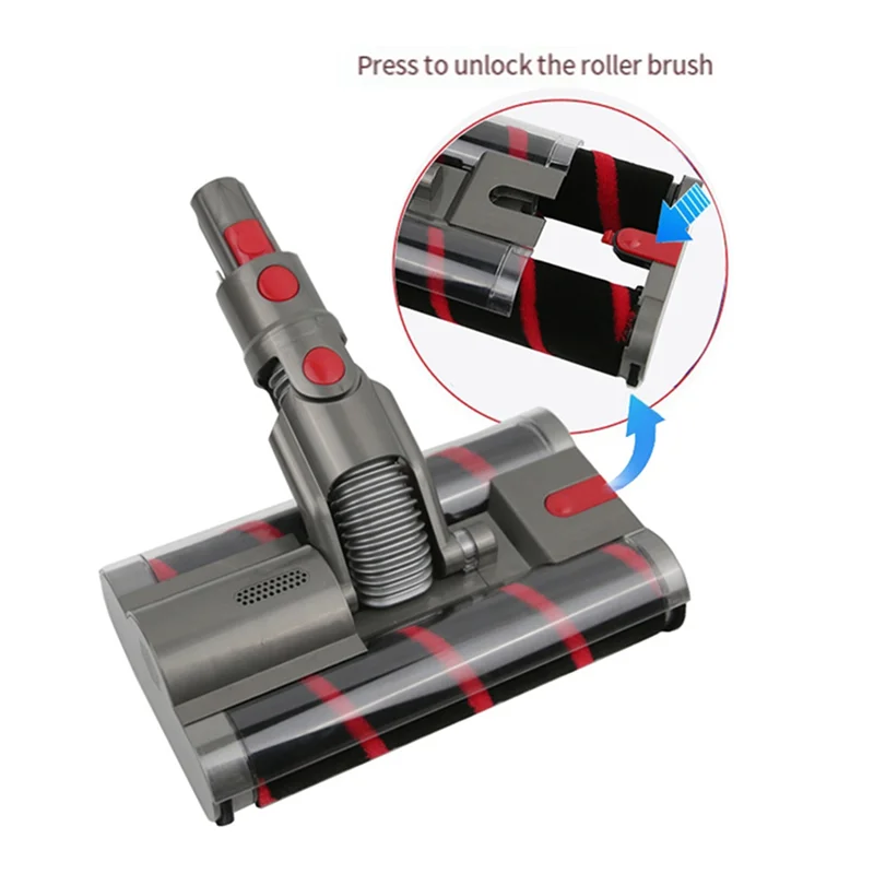 

N82R For Dyson Omni-Glide Sv19/21 Vacuum Head Replacement Motor Soft Roller Head Cleaner Head Roller Brush With Filter