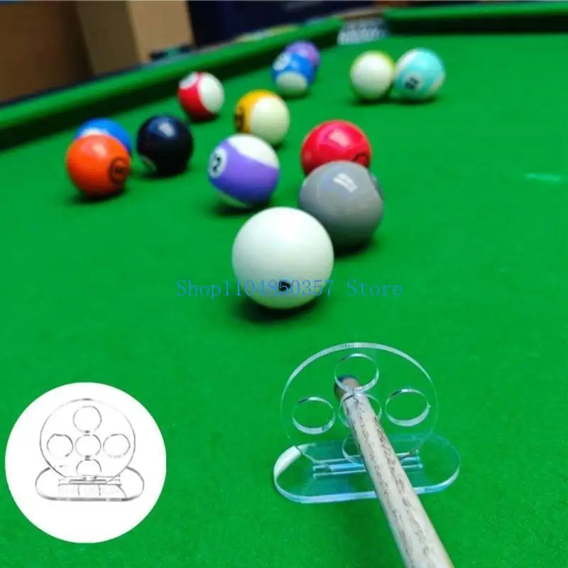 

652F Portables Cue Practice Tool Features Durability Acrylic Cue Strokes Trainer for Home Club Use