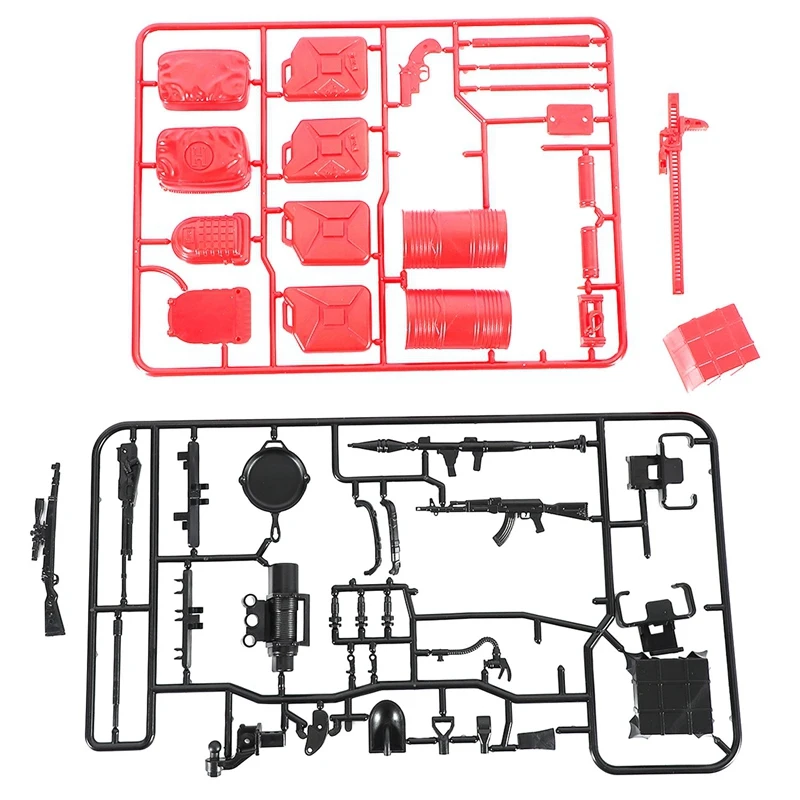 

Decoration Tools For WPL B16 B36 C34 C24 Q65 4WD 6WD Car Spare Parts 1/16 RC Car Truck Parts