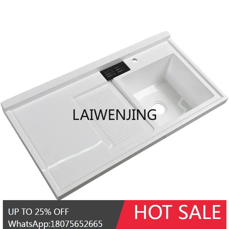 balcony laundry basin with rubbing board integrated bright quartz stone pool basin