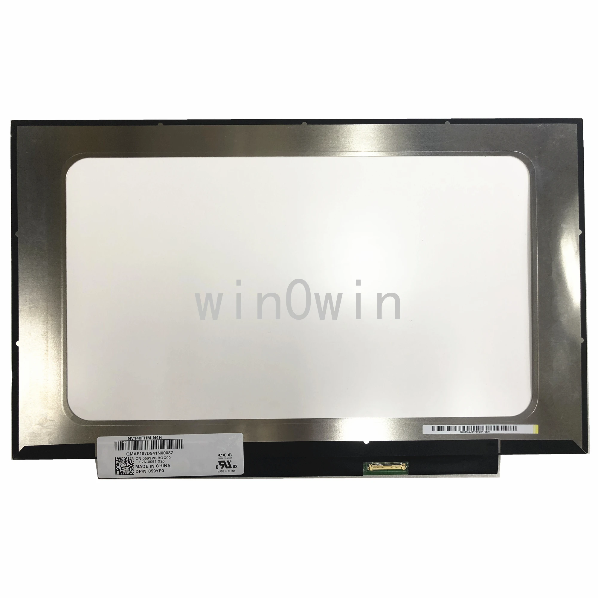 

NV140FHM-N4H fit NV140FHM-N62 N61 N3B N47 N4C LP140WF7 SPC1 N140HCA-EBA NV140FHM-N4B LCD LED Screen 1920*1080 30 PIN NEW IPS