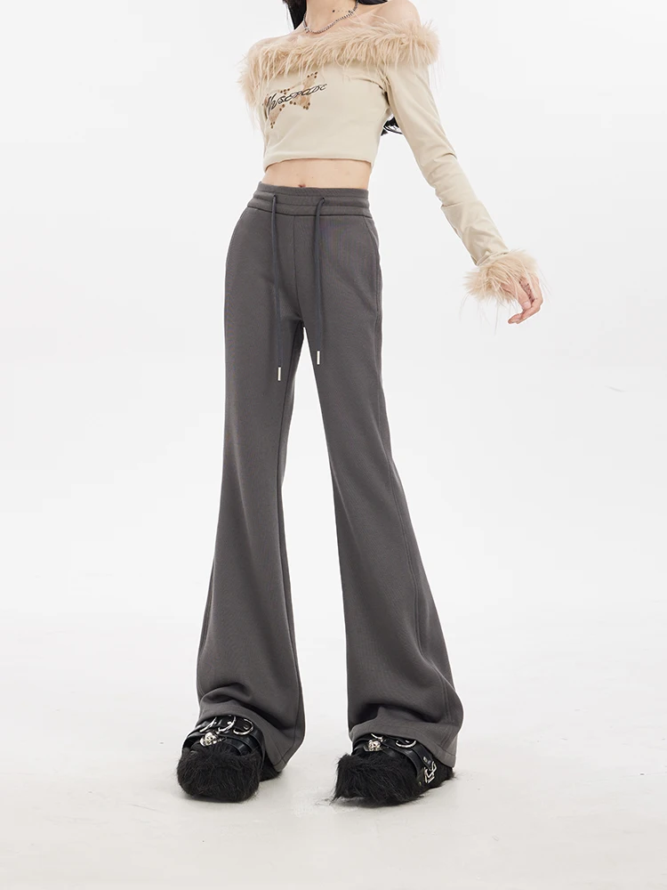 

Женские повседневные брюки для йоги с подкладкой, с высокой талией, утягивающие, в пол, удобные, длинные спортивные брюки