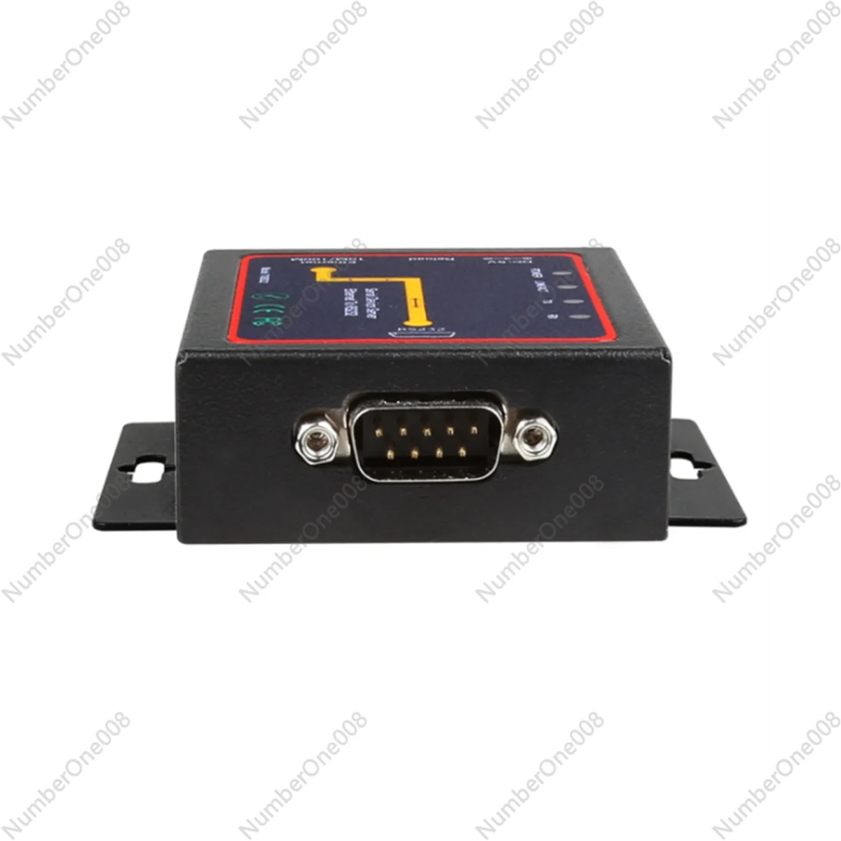 Industrial Modbus Serial RS232 RS485 RS422 to Ethernet Converter Device Server TCP/RTU/UDP RJ45 to RS232+RS485 Connector