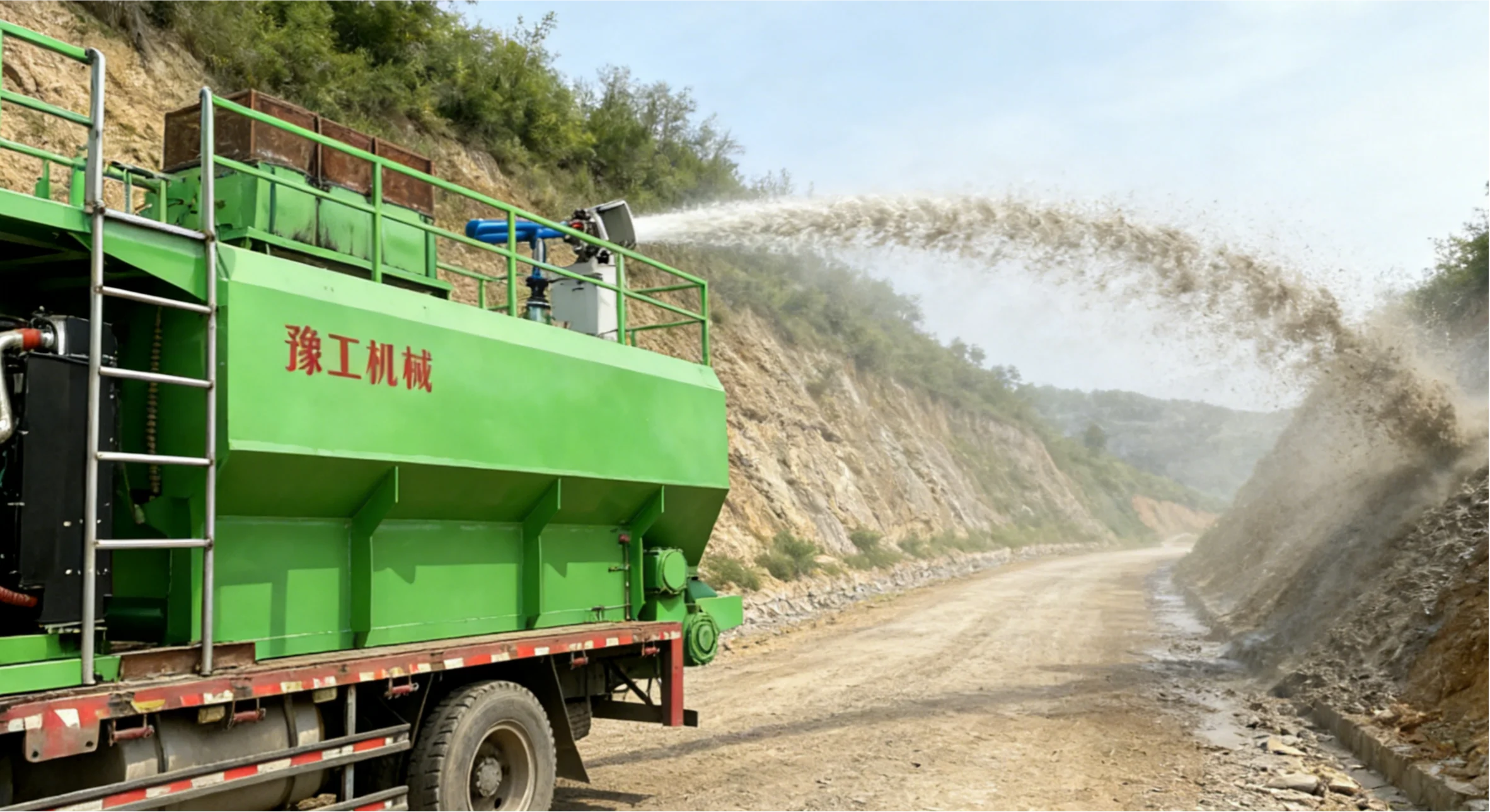 Customized 500L Towable Hydroseeder Skid Mount Hydraulic Seeder Lawn Seeding Machine Golf Course Landscaping Equipment