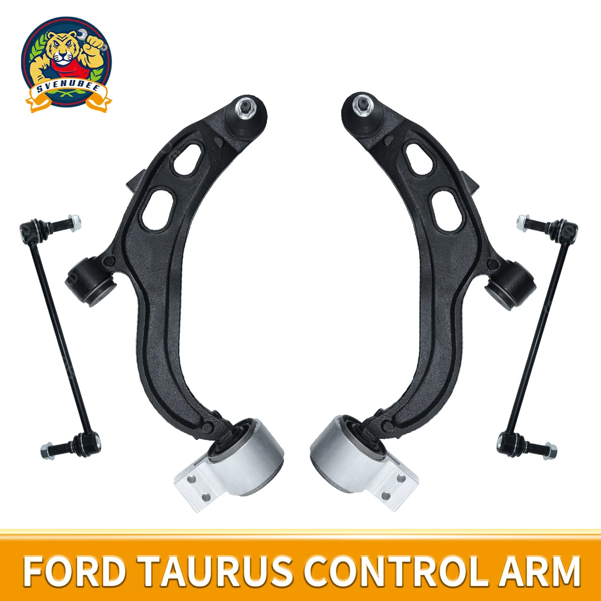 

Svenubee Front Lower Control Arm Stabilizer Sway Bar Link Suspension Kits for Ford Taurus Flex Lincoln MKS MKT 2010 2011 2012