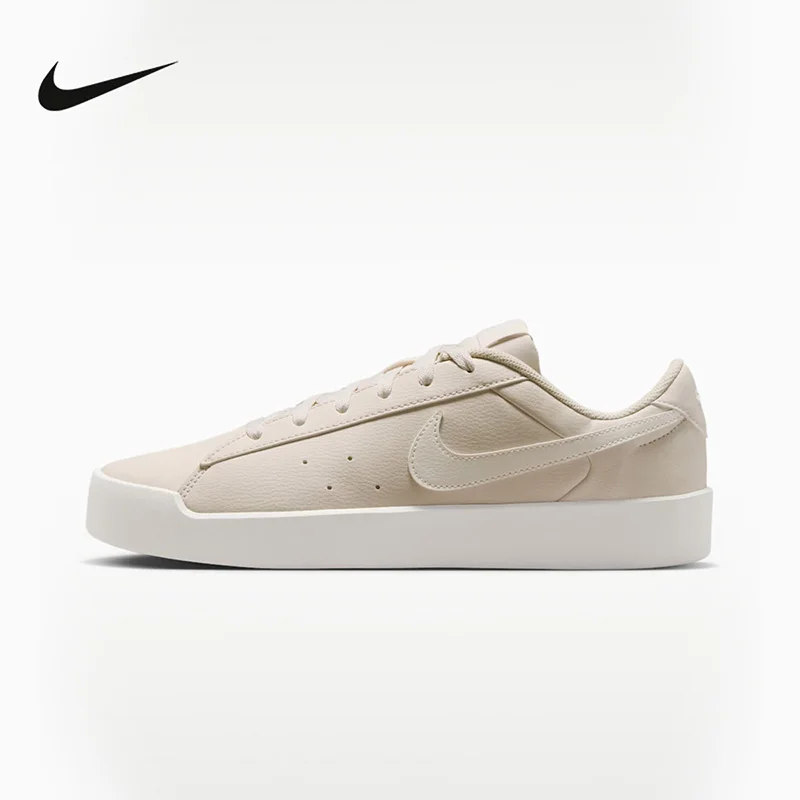 Nike Men Low Top Skate Shoes IQ9750-007 Premium Leather Lightweight Daily Casual Sneakers