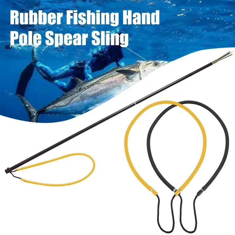 Speargun Bands Speargun Rubber Bands With Good Elasticity Rubber Fishing Hand Pole Spear Sling Powerful Fishing Tool For Fishing