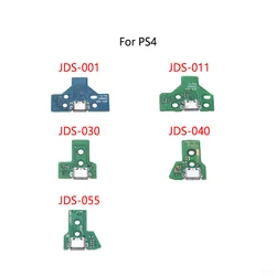 Cable de placa de carga Micro USB para controlador PS4, puerto de carga, conector Jack JDS 001, 011, 030, 040, 055, 1 unidad por lote