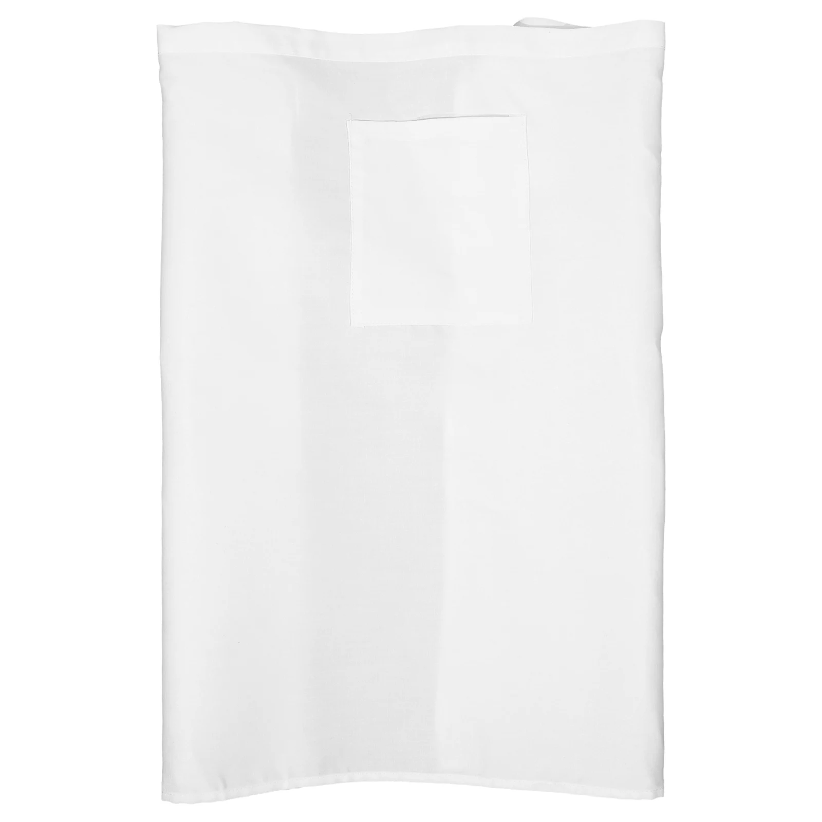 

Multifunctional Kitchen Apron Cotton Sleeveless Half Design Pockets Easy Wear Cooking Baking White Adjustable Strap Home Coffee