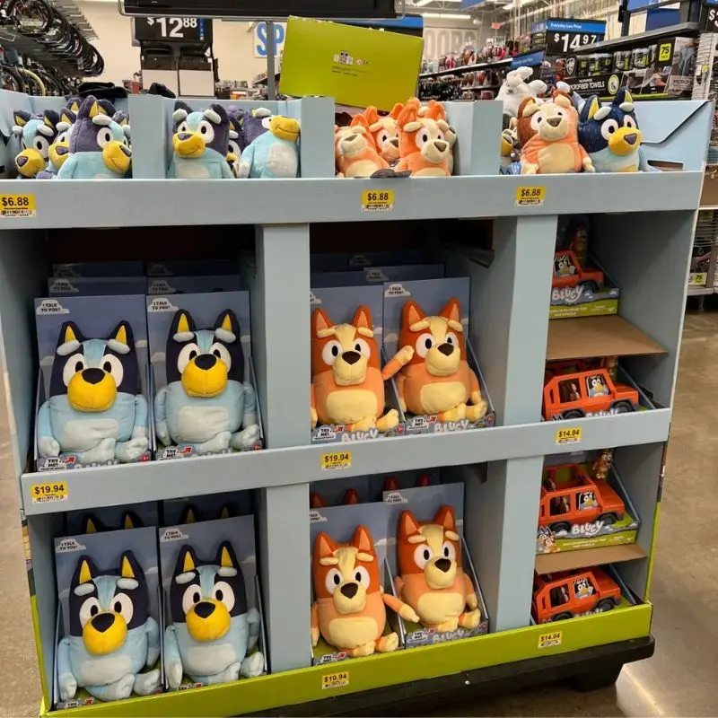 ตุ๊กตาบลูอายด์ด็อก บินโก แฟมิลี่ ขนาด 25 ซม. ของเล่นตุ๊กตาสุนัขการ์ตูนนุ่มนิ่ม ของขวัญวันเกิด วันคริสต์มาส ตุ๊กตาบลูอายด์ด็อกสำหรับครอบครัว