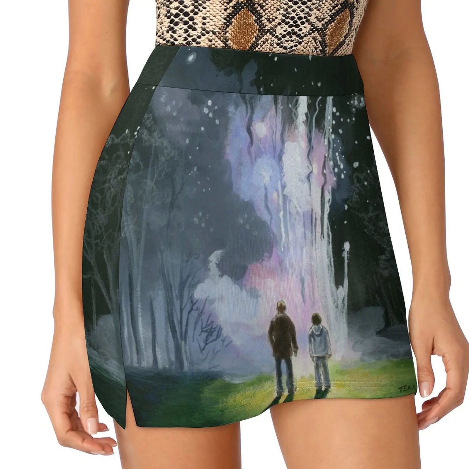 

Knocking on Heaven's Door Mini Skirt clothes for women Female skirt