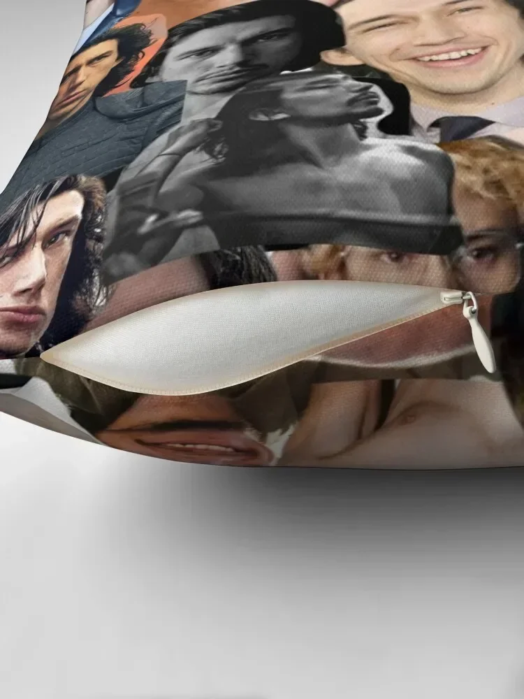 Adam Driver Collage Throw Pillow Cushion Child pillowcases for sofa cushions Decorative Cushions For Living Room pillow