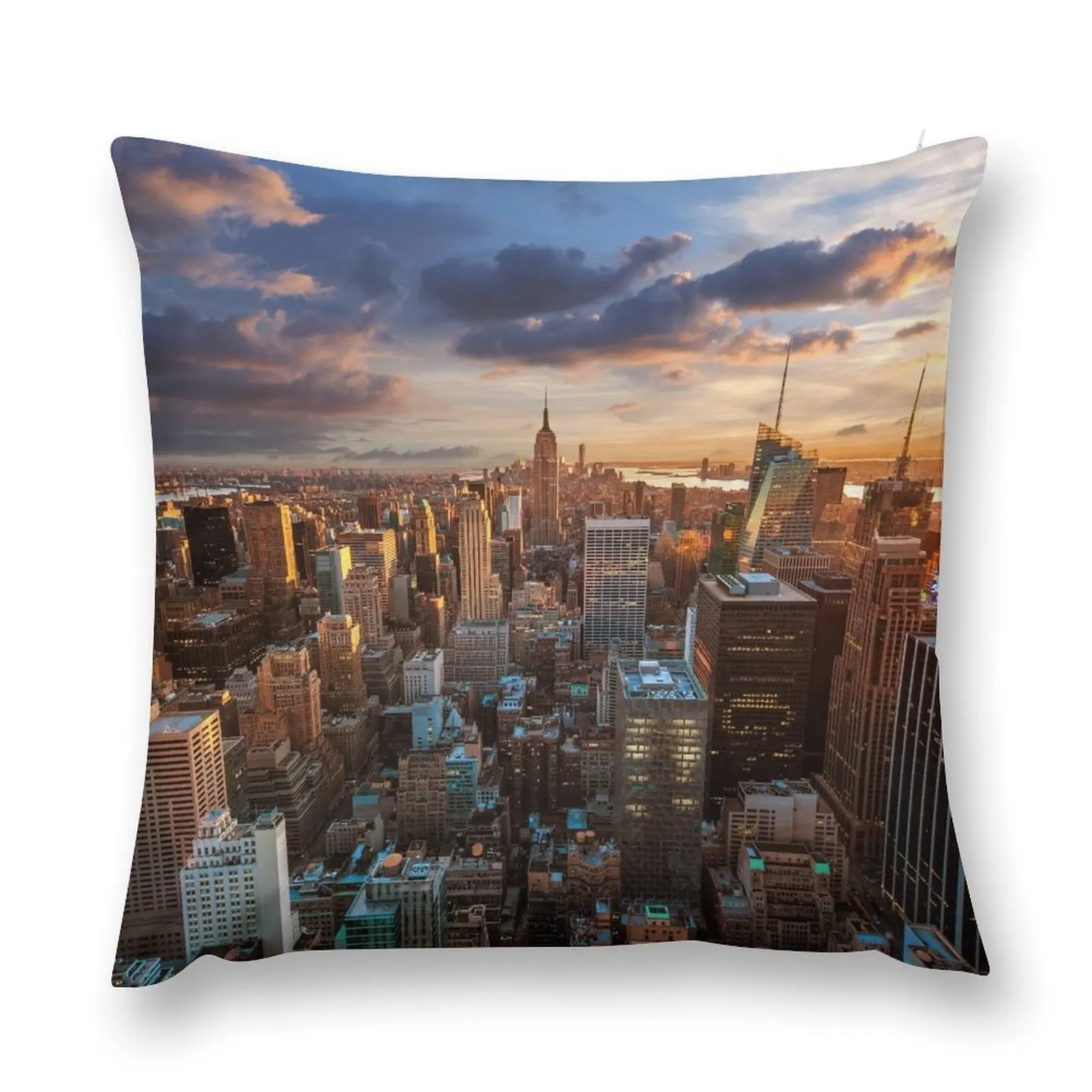 Rockefeller calls it a day Throw Pillow Custom Cushion christmas cushions covers pillow