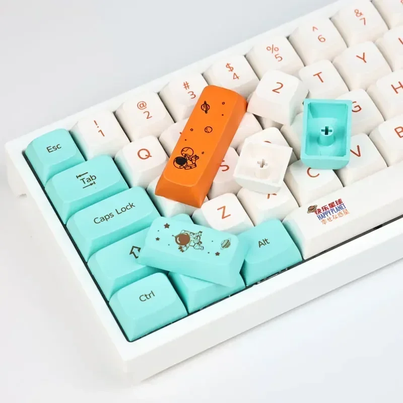 

XDA sublimation mechanical keyboard keycap pbt60/64/87/96/104 multi-column ball cap